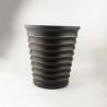 VASO PLASTICO PRETO GRD - Ref. 295-G