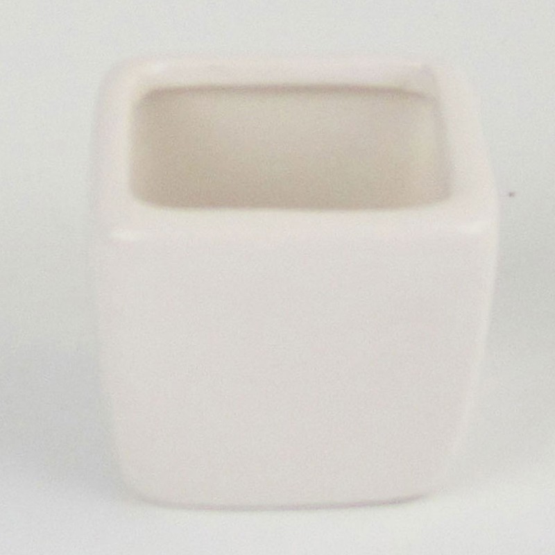 VASO PORCELANA QUADRADO PEQ 130S - Ref. 103W