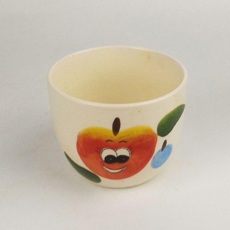 XICARA PORCELANA FRUTA 1107 - Ref. RF1107