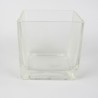 VASO VIDRO CUBO 12X12 - Ref. 12X12FG