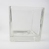 VASO VIDRO CUBO 15X15 - Ref. 15X15FG