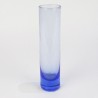 VASO VIDRO TUBO AZUL - Ref. 3X13