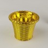 VASO PLASTICO DOURADO P - Ref. T-121