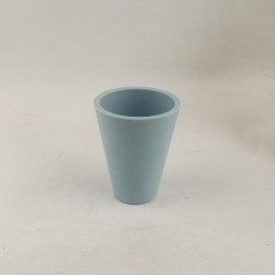 VASO PLAST CONE LISO PEQ -...