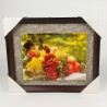 QUADRO FRUTA MADEIRA DEITADO - Ref. P-MKB10