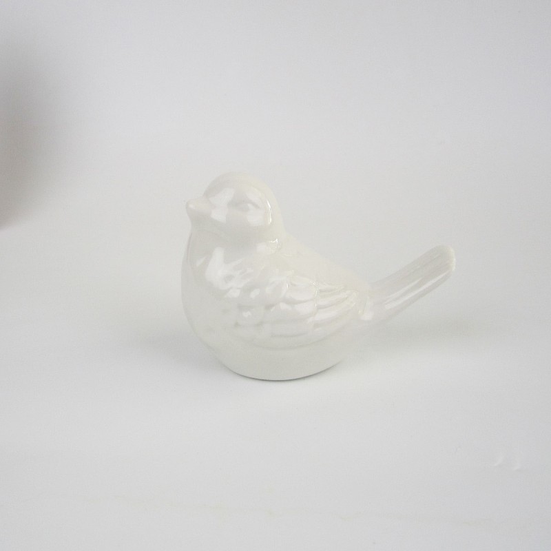 PASSARINHO PORCELANA MINI BRANCO - Ref. 686-5B